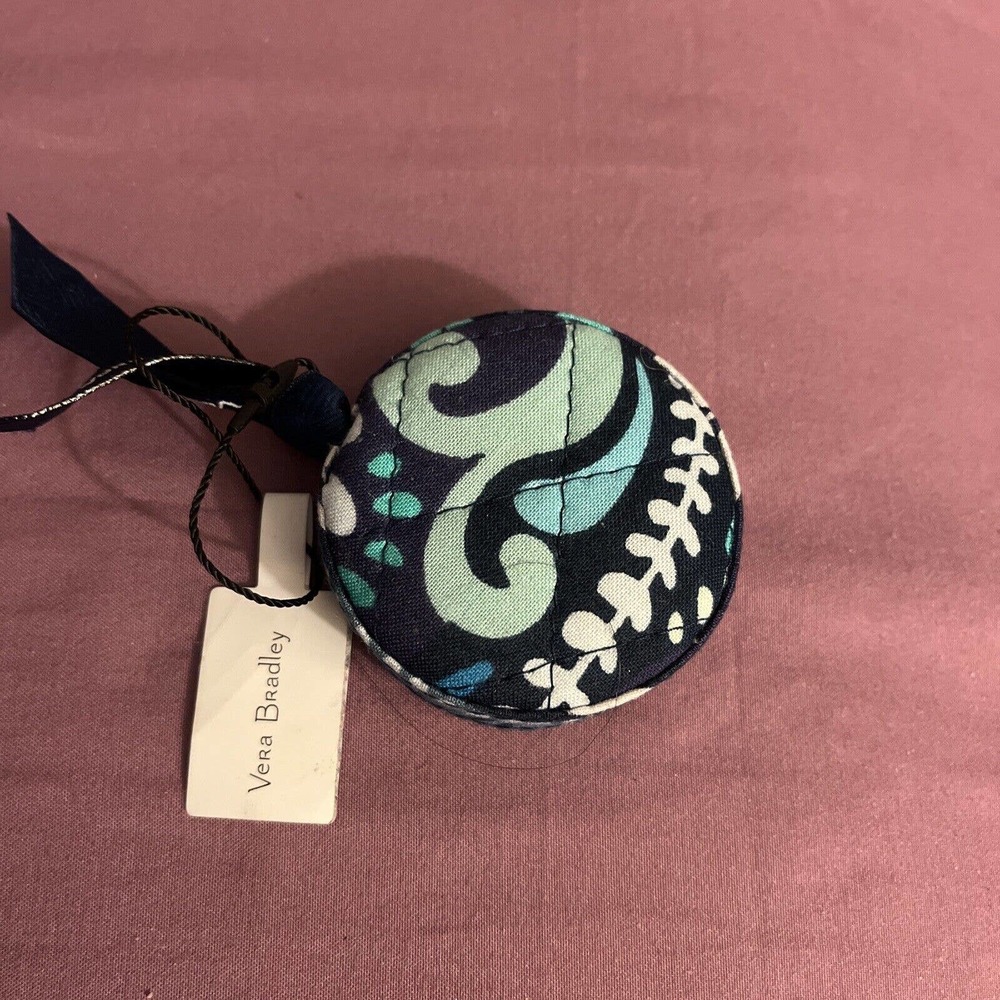 Vera Bradley Blue Island Medallion Tape Measure